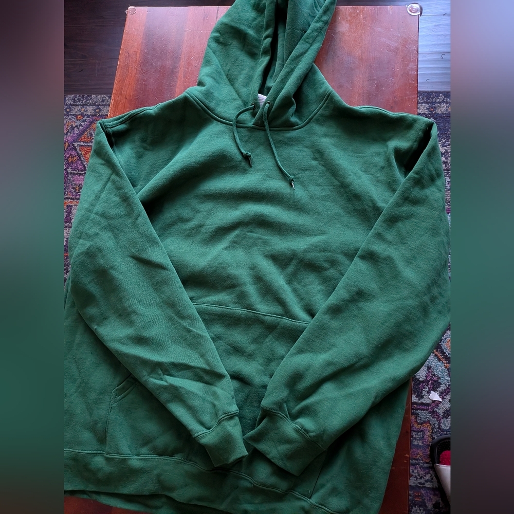 Green Men's Hoodie Sweater